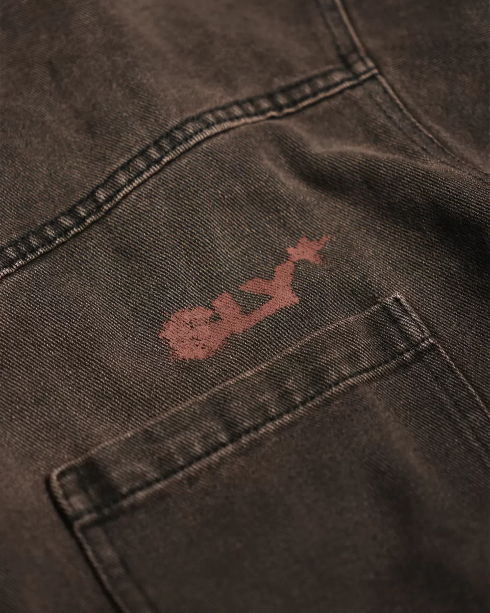 Mocha Rust Mode denim washed shirt 11