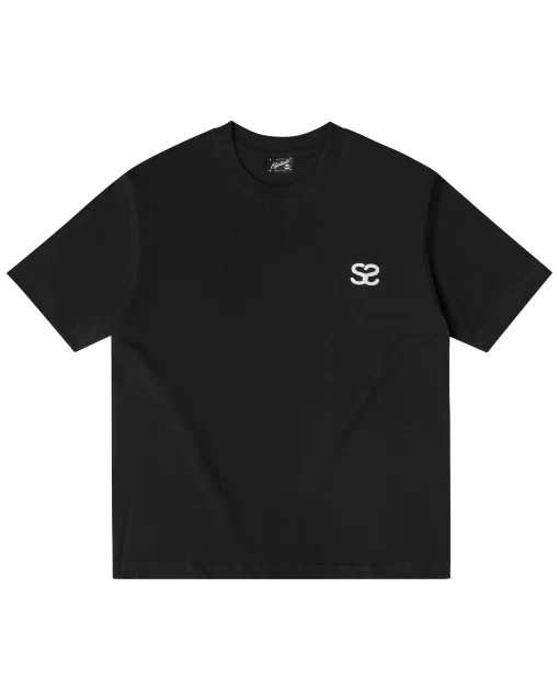 Black Mini S2 Logo Tee 1