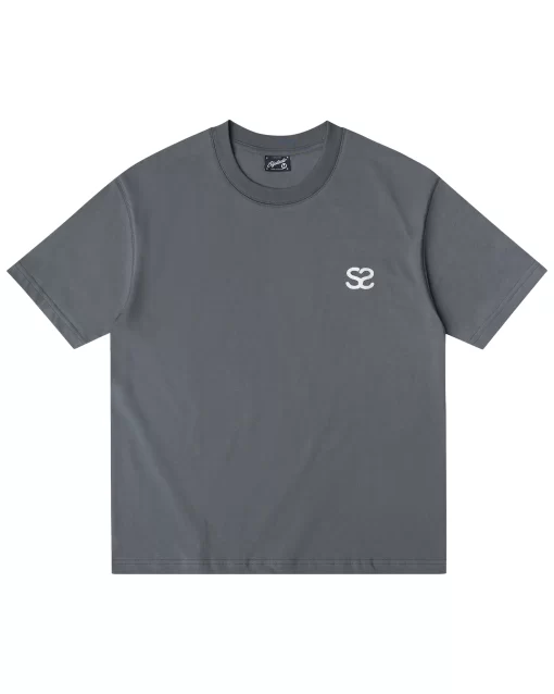 Grey Mini S2 Logo Tee 1