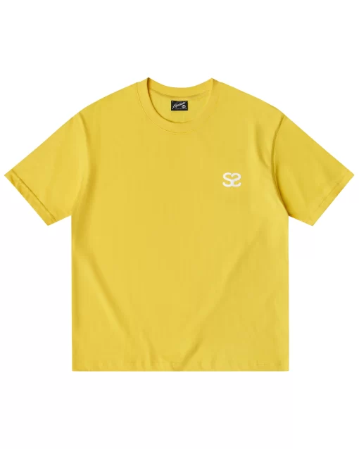 Yellow Mini S2 Logo Tee 1