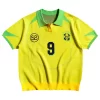 Yellow Selecao Football Knit Shirt 16