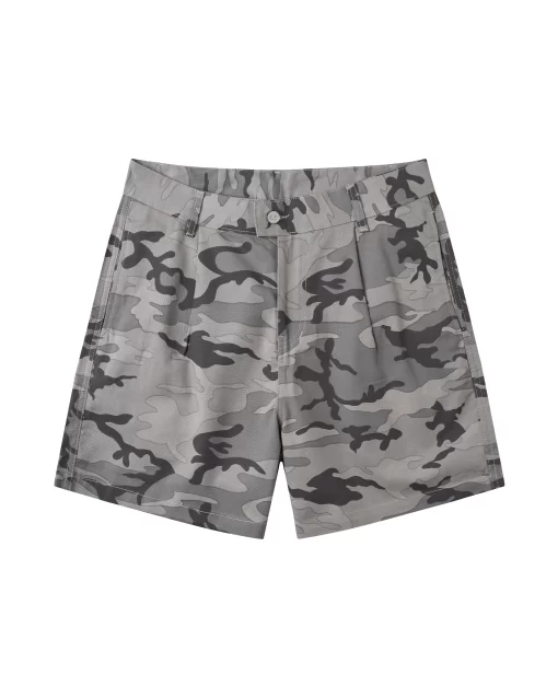 Grey Camo Kaki Skater Short 1