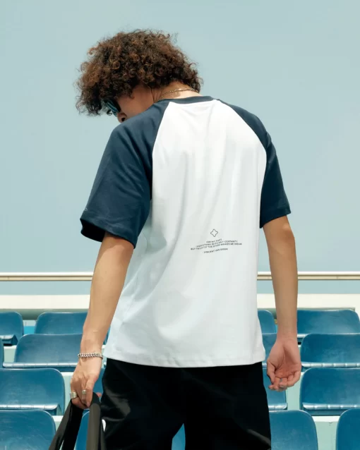 White SLYSTAR Raglan Tee 5