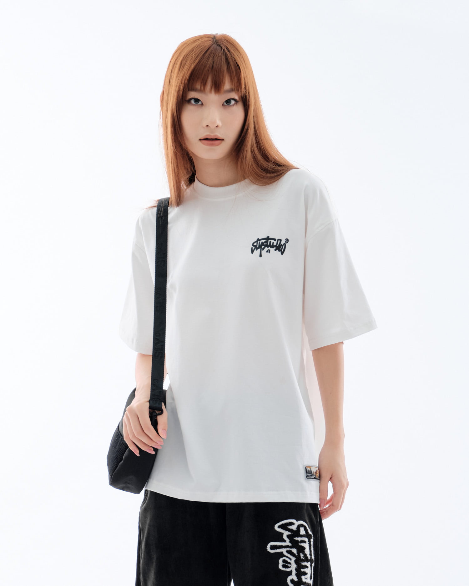 White Solid Tee 14