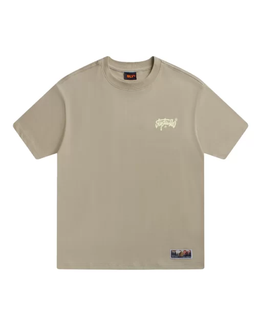 Warm Grey Solid Tee 1