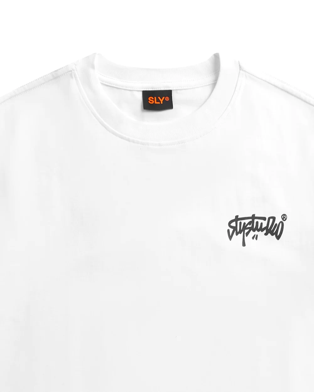 White Solid Tee 10