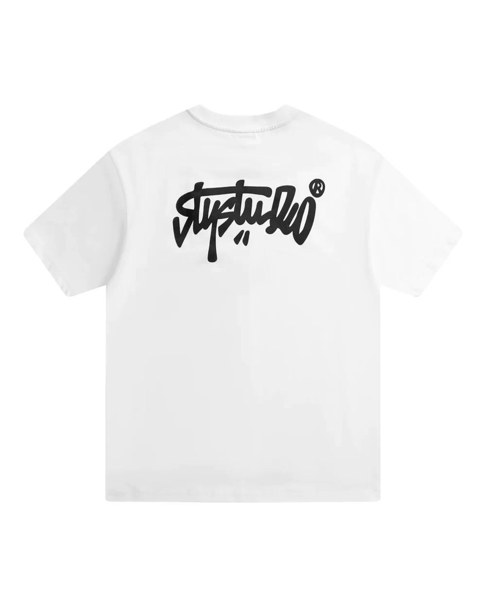 White Solid Tee 7