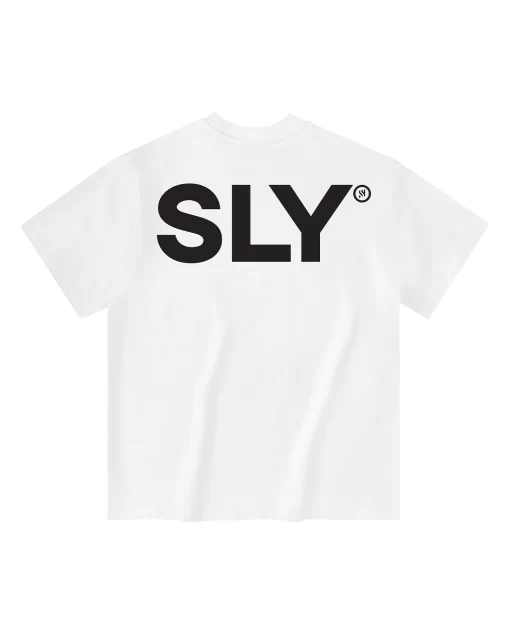 White SLY STUDIO V1 Tee 2