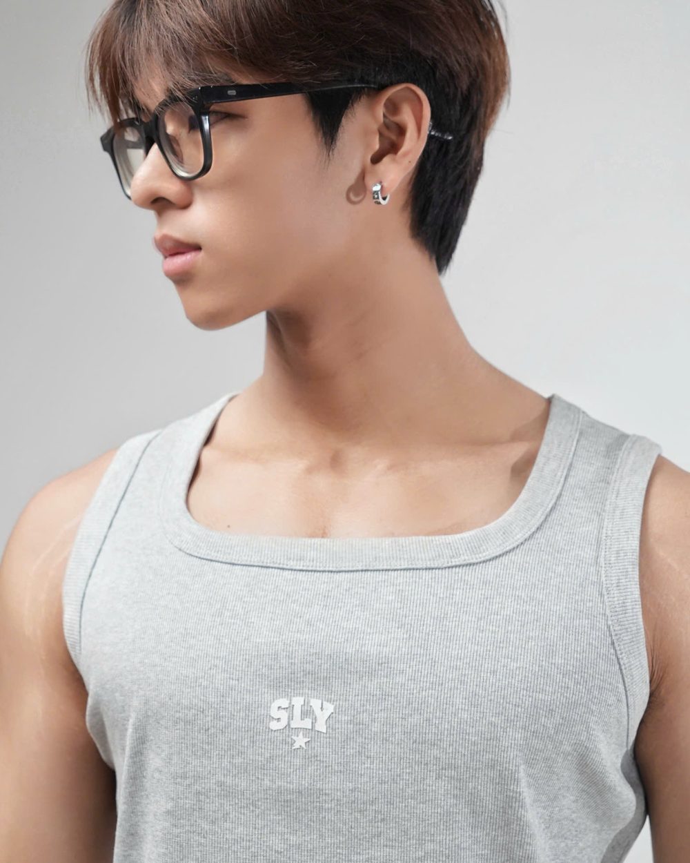 Grey Men's Tank Top 7