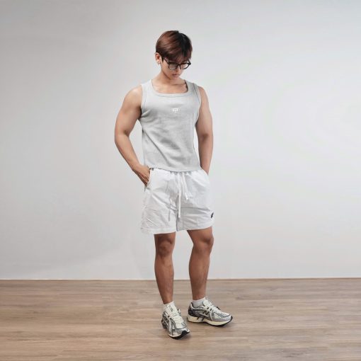 Grey Men's Tank Top 2