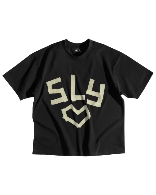 SLY Tape Tee - Black 1