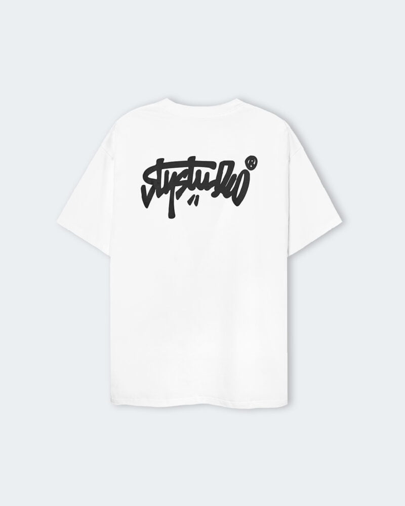 White Solid Tee 3