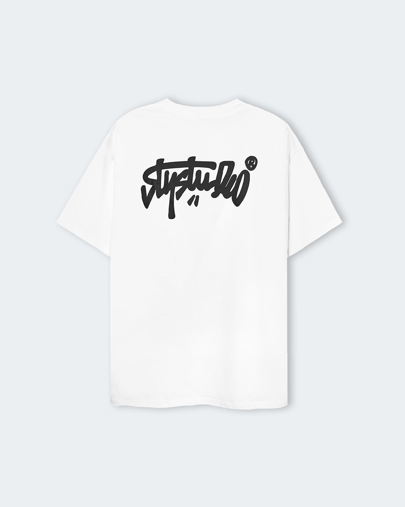 White Solid Tee 15