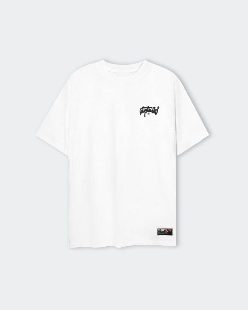 White Solid Tee 1