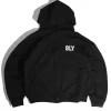 Hoodie Zip Theory Black 14