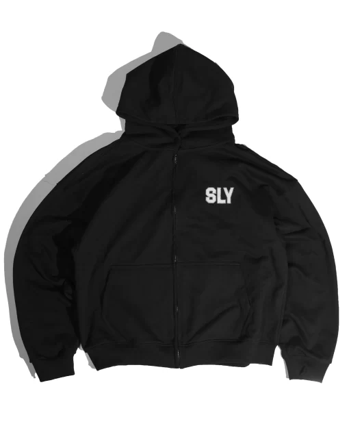 Hoodie Zip Theory Black 1