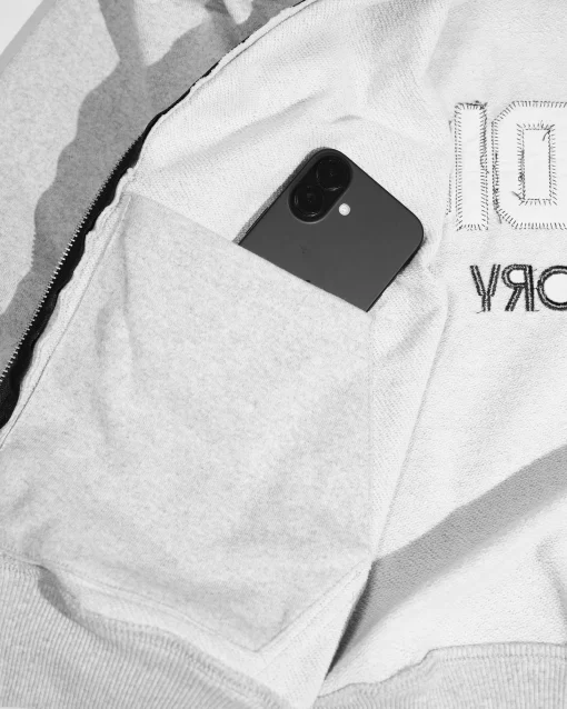 Hoodie Zip Theory Pepper 4