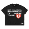 Black Vitamin U Boxy Tee 10