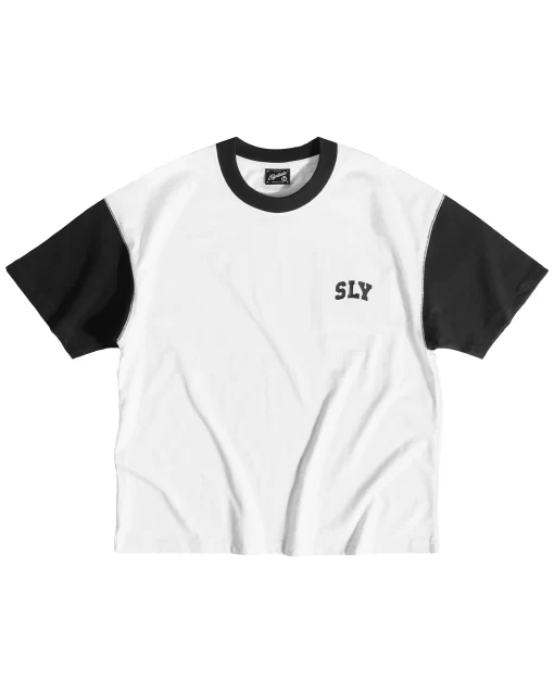 BLACK/White UNI Tee 1