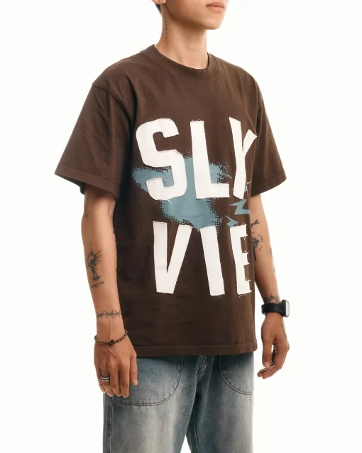 Washed Brown Wild Tee 4