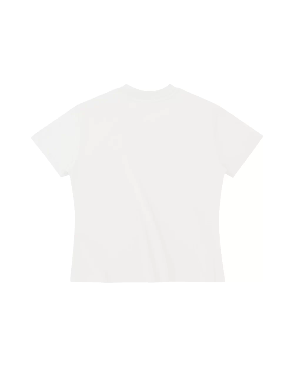 White Casual Baby Tee 6