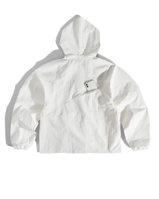 SLY Snail Jacket Wrinkled White 3