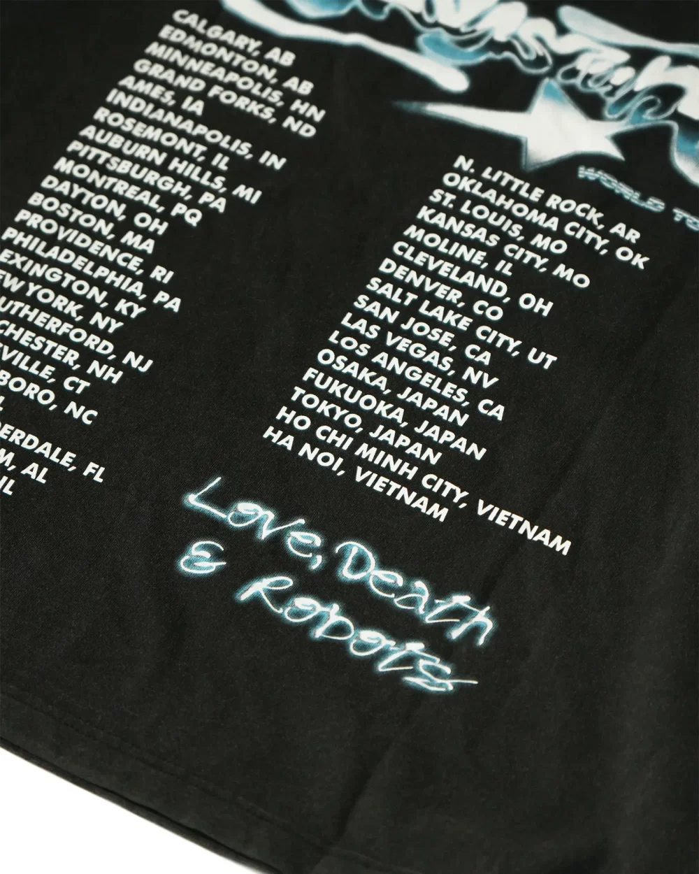 SLY World Tour washed Black 13