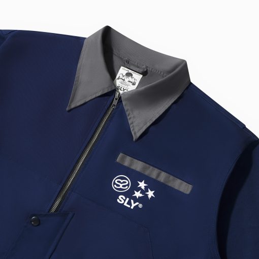 Navy/Grey Kaki Worker Jacket 4