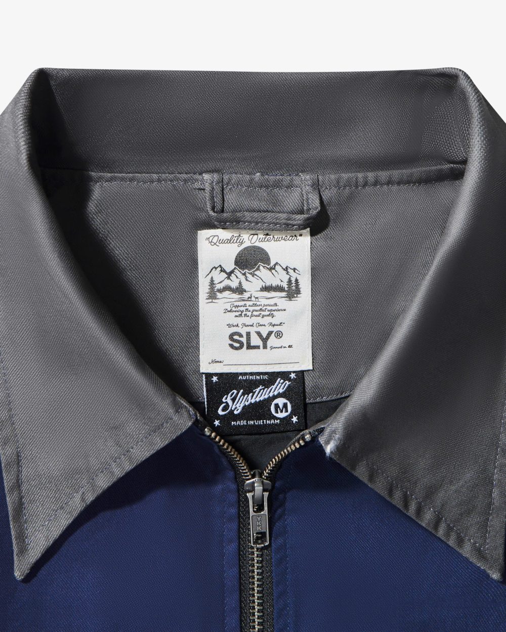 Navy/Grey Kaki Worker Jacket 9