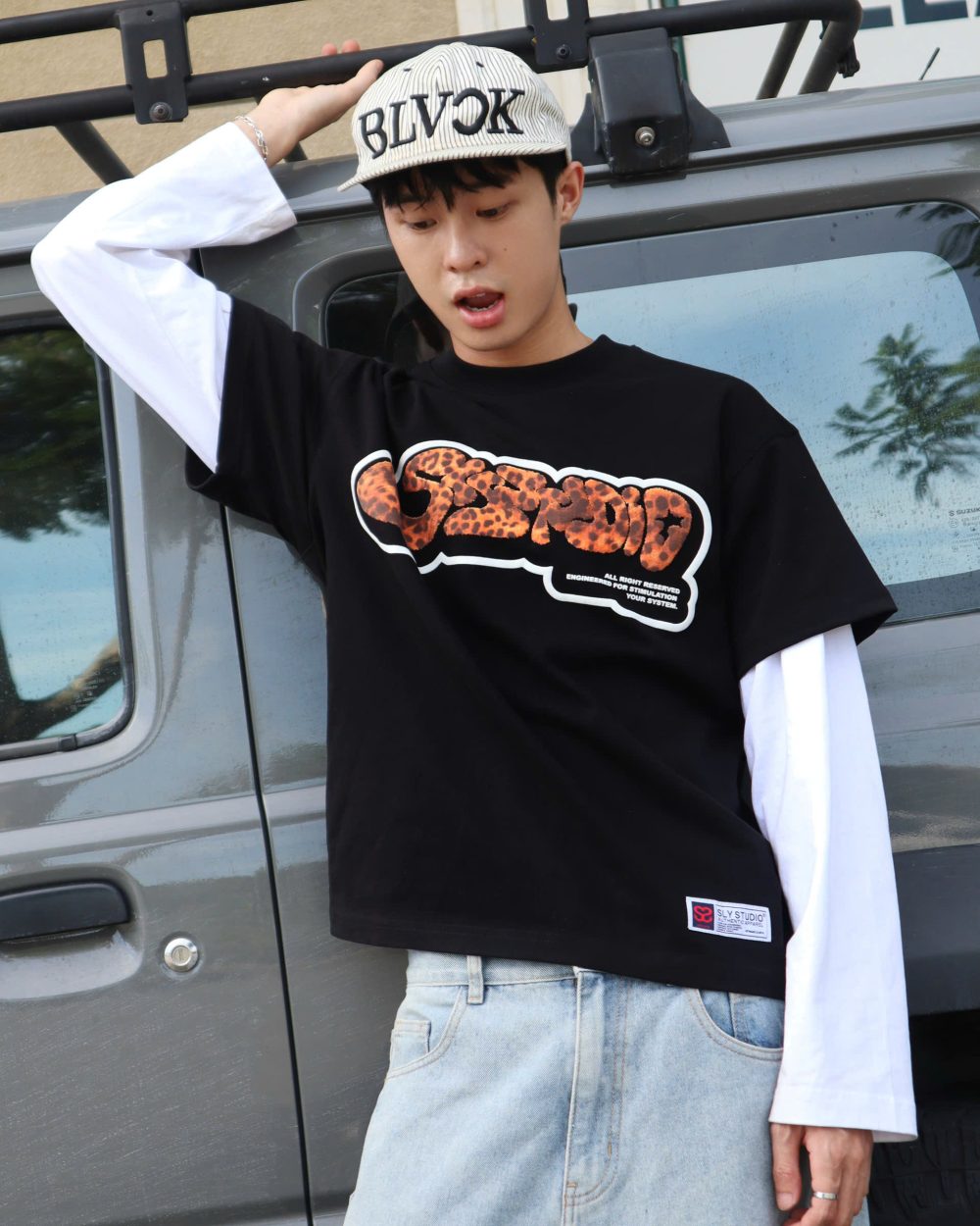 Black Cheetah Tee 9