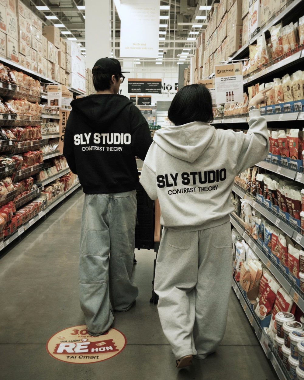 Hoodie Zip Theory Pepper 12