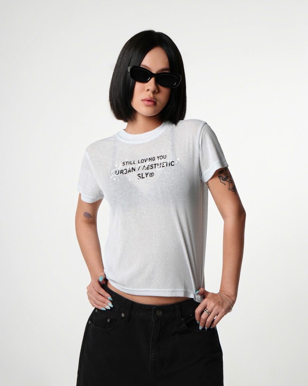 TEE FITTED SOFT STATE PASTEL Blue 7