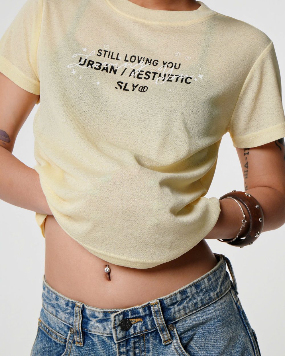 TEE FITTED SOFT STATE PASTEL Yellow 7