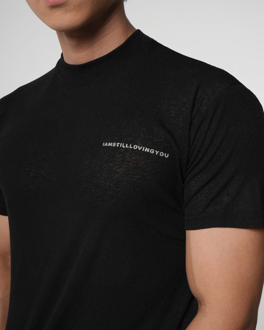 Black Loving You Paper Tee 13